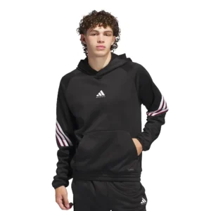 Buzo adidas con capucha negro